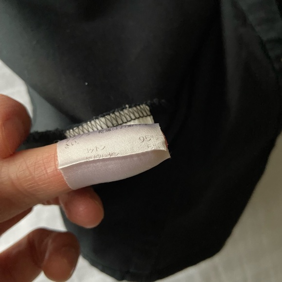 2/$25💙Women’s black French cuff long-sleeve shirt (Vtg) - Picture 14 of 14